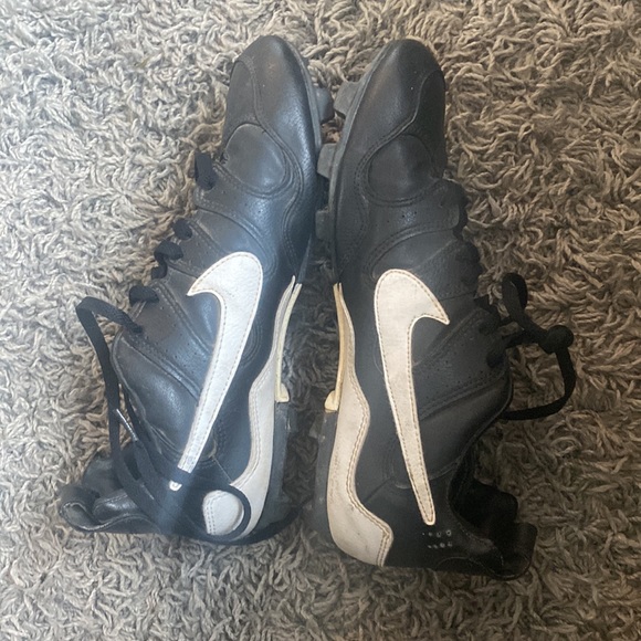 Nike baseball cleats mens size 11.5 black - Picture 1 of 12